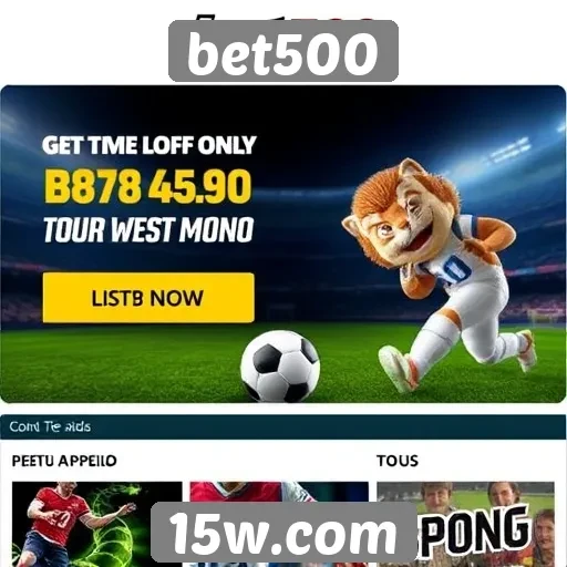Promoções e bônus oferecidos pela plataforma bet500